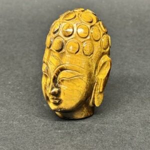 Tête de Bouddha en Œil de Tigre