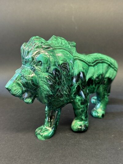 lion-3kg-malachite-oise