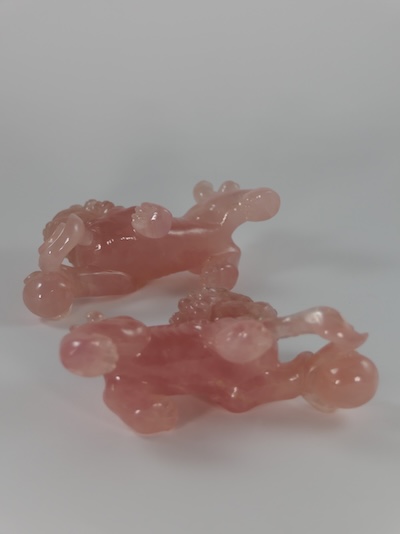 statuette-quartz-rose-pixiu